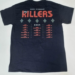 The Killers - Rebel Diamonds 2024 Tour Official T Shirt ( Men M, L ) ***READY TO SHIP from Hong Kong***